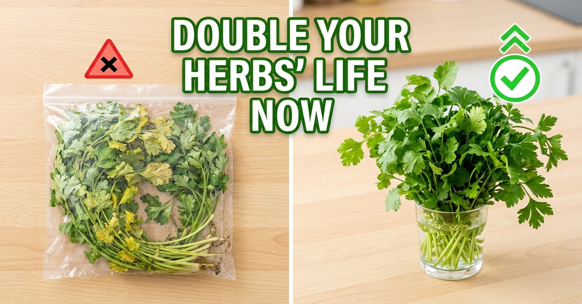 How a Simple Visual Change Can Double Your Herbs' Shelf Life