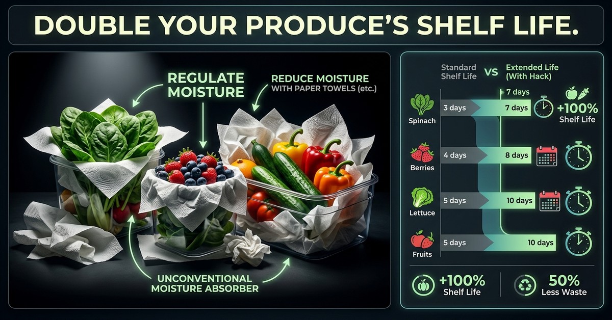 Maximize Produce Freshness: A 4-Step Visual Storage Guide