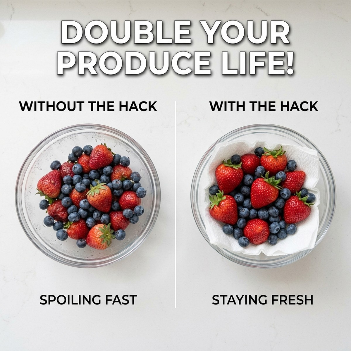 How One Unconventional Method Doubles Produce Life: A Case Study